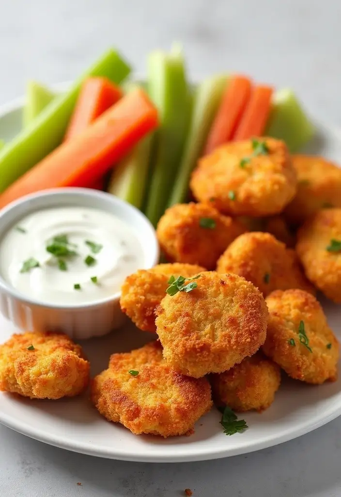 29 Easy Chicken Nugget Recipes That Feel Fun & Crispy - 17. Ranch Chicken Nuggets