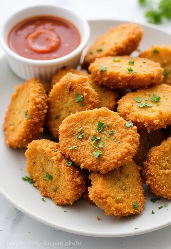 29 Easy Chicken Nugget Recipes That Feel Fun & Crispy - 3. Parmesan Herb Chicken Nuggets