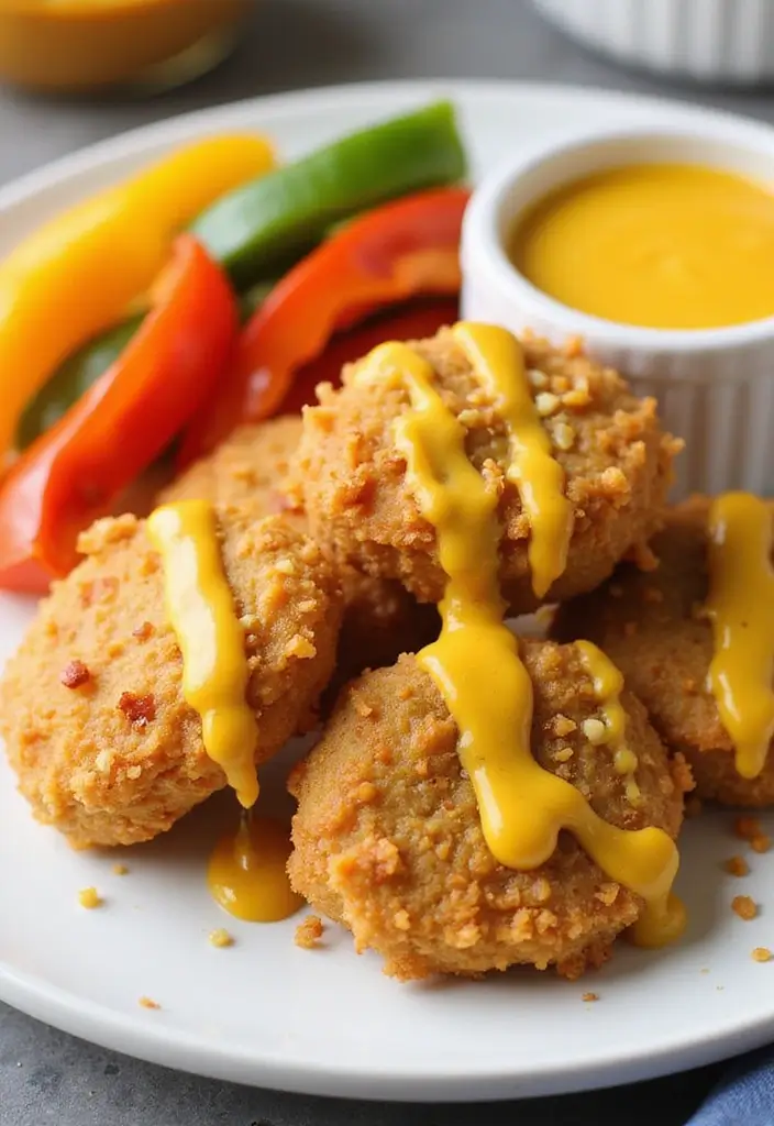 29 Easy Chicken Nugget Recipes That Feel Fun & Crispy 5 29 Easy Chicken Nugget Recipes That Feel Fun & Crispy - 4. Honey Mustard Chicken Nuggets