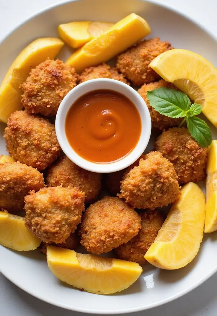 29 Easy Chicken Nugget Recipes That Feel Fun & Crispy 7 29 Easy Chicken Nugget Recipes That Feel Fun & Crispy - 6. Coconut Chicken Nuggets
