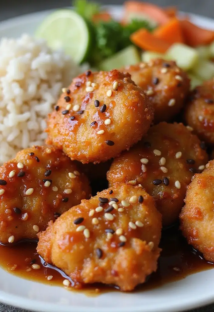 29 Easy Chicken Nugget Recipes That Feel Fun & Crispy - 8. Teriyaki Chicken Nuggets