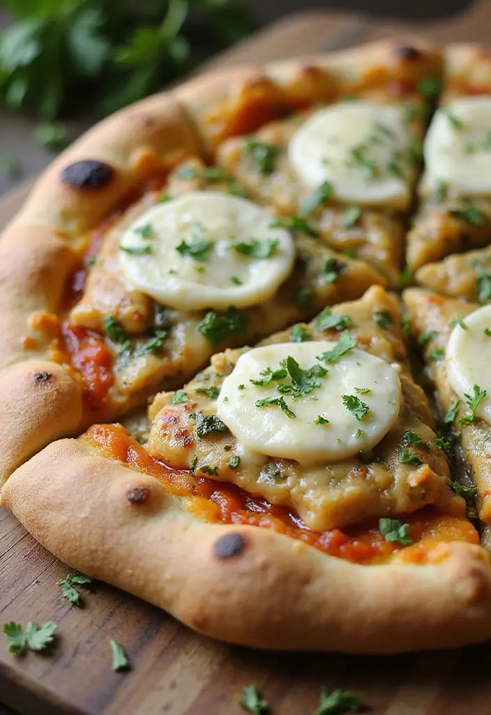 29 Garlic and Herb Chicken Recipes That Feel Simple and Elegant 23 29 Garlic and Herb Chicken Recipes That Feel Simple and Elegant - 22. Garlic Herb Chicken Pizza