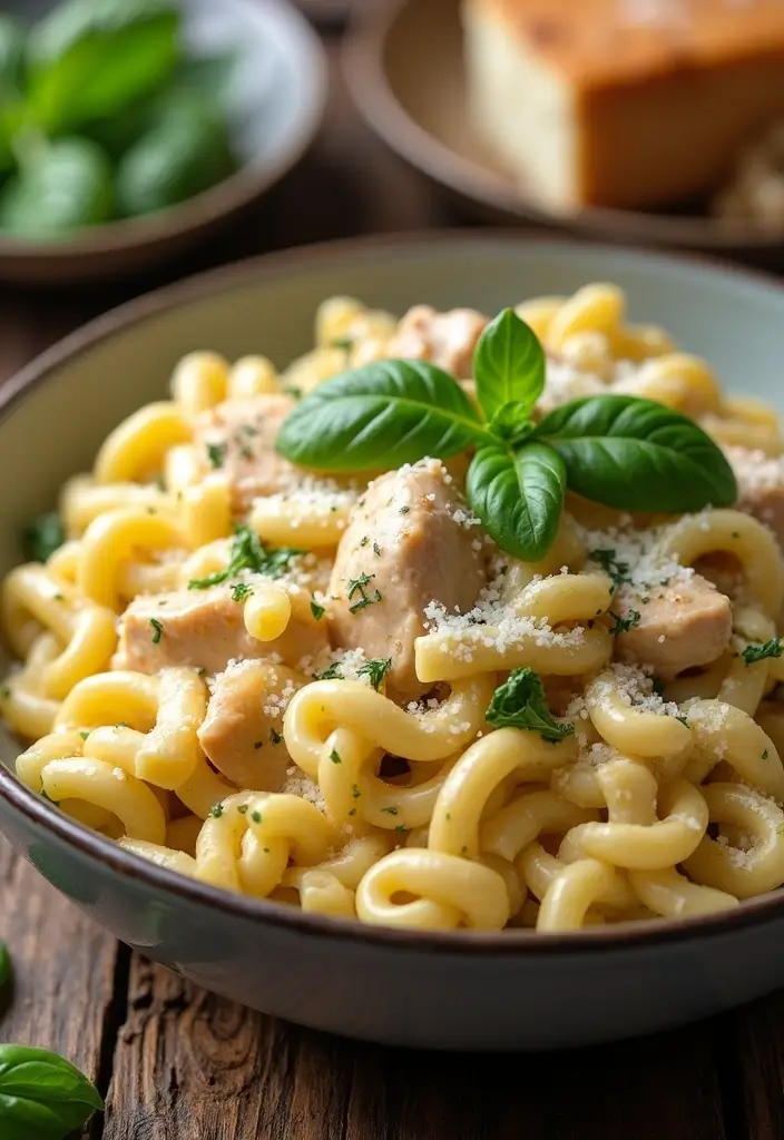 29 Garlic and Herb Chicken Recipes That Feel Simple and Elegant 6 29 Garlic and Herb Chicken Recipes That Feel Simple and Elegant - 5. Creamy Garlic Herb Chicken Pasta