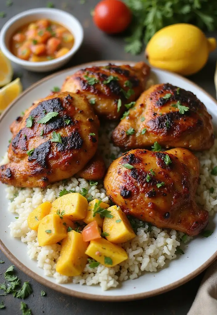 29 Grilled Chicken Thighs Boneless Recipes That Cook in Minutes 14 29 Grilled Chicken Thighs Boneless Recipes That Cook in Minutes - 13. Jamaican Jerk Grilled Chicken Thighs