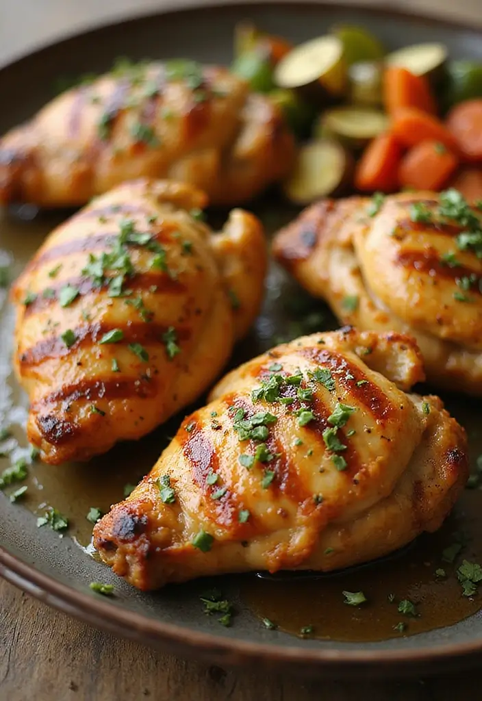 29 Grilled Chicken Thighs Boneless Recipes That Cook in Minutes 18 29 Grilled Chicken Thighs Boneless Recipes That Cook in Minutes - 17. Maple Mustard Grilled Chicken Thighs