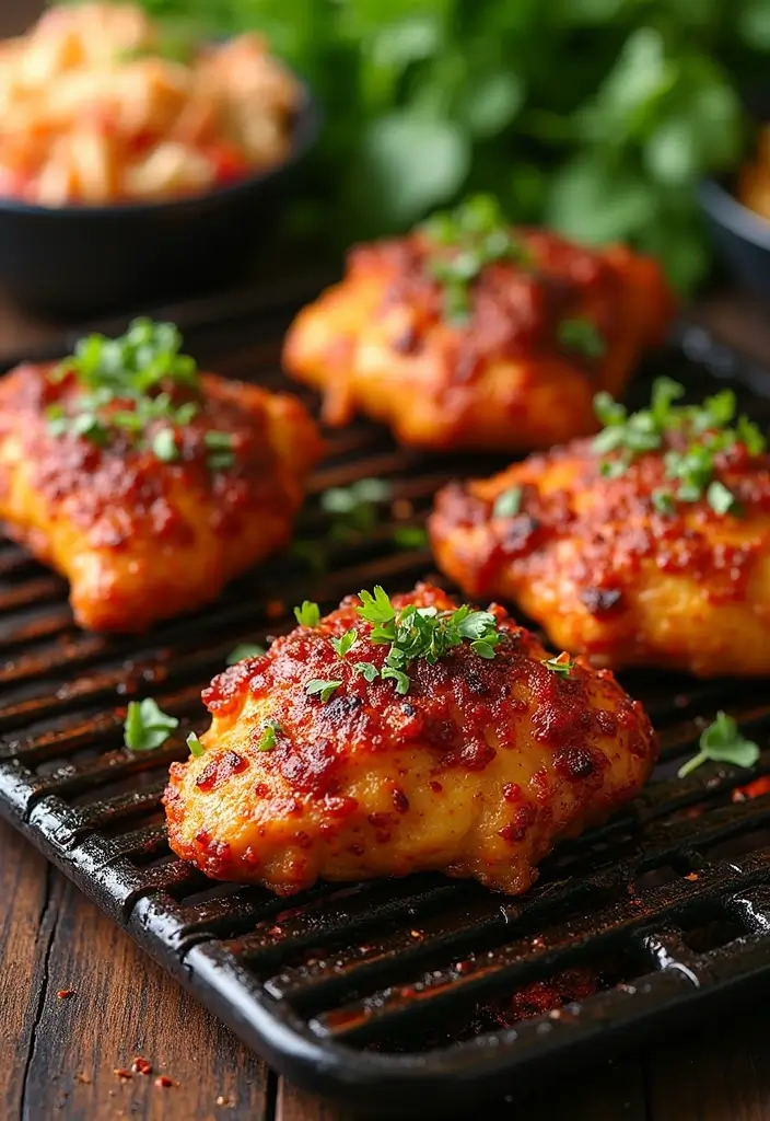 29 Grilled Chicken Thighs Boneless Recipes That Cook in Minutes 3 29 Grilled Chicken Thighs Boneless Recipes That Cook in Minutes - 2. Spicy Cajun Chicken Thighs