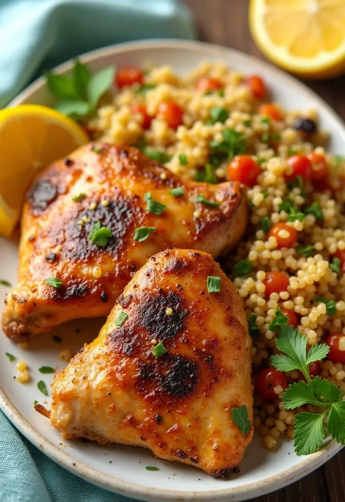 29 Grilled Chicken Thighs Boneless Recipes That Cook in Minutes 23 29 Grilled Chicken Thighs Boneless Recipes That Cook in Minutes - 22. Paprika Lemon Grilled Chicken Thighs