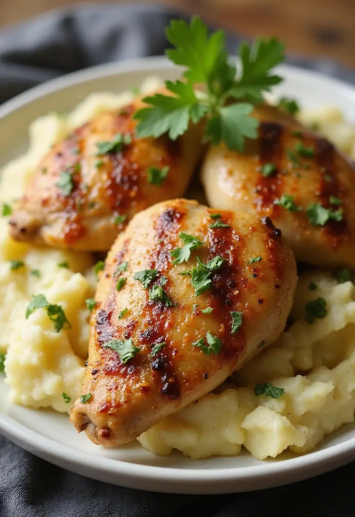 29 Grilled Chicken Thighs Boneless Recipes That Cook in Minutes 24 29 Grilled Chicken Thighs Boneless Recipes That Cook in Minutes - 23. Garlic Butter Grilled Chicken Thighs