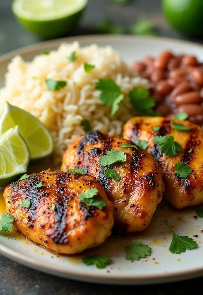 29 Grilled Chicken Thighs Boneless Recipes That Cook in Minutes 25 29 Grilled Chicken Thighs Boneless Recipes That Cook in Minutes - 24. Cilantro Garlic Grilled Chicken Thighs