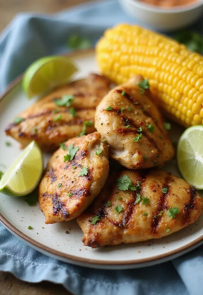 29 Grilled Chicken Thighs Boneless Recipes That Cook in Minutes 27 29 Grilled Chicken Thighs Boneless Recipes That Cook in Minutes - 26. Cumin-Lime Grilled Chicken Thighs