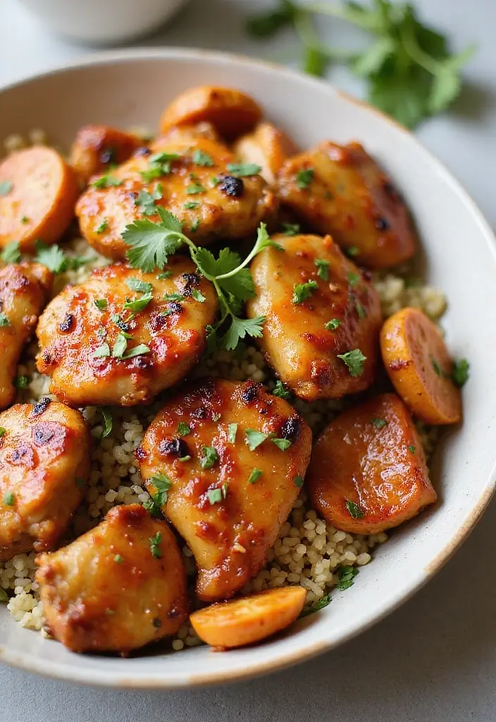 29 Grilled Chicken Thighs Boneless Recipes That Cook in Minutes 28 29 Grilled Chicken Thighs Boneless Recipes That Cook in Minutes - 27. Honey Sriracha Grilled Chicken Thighs