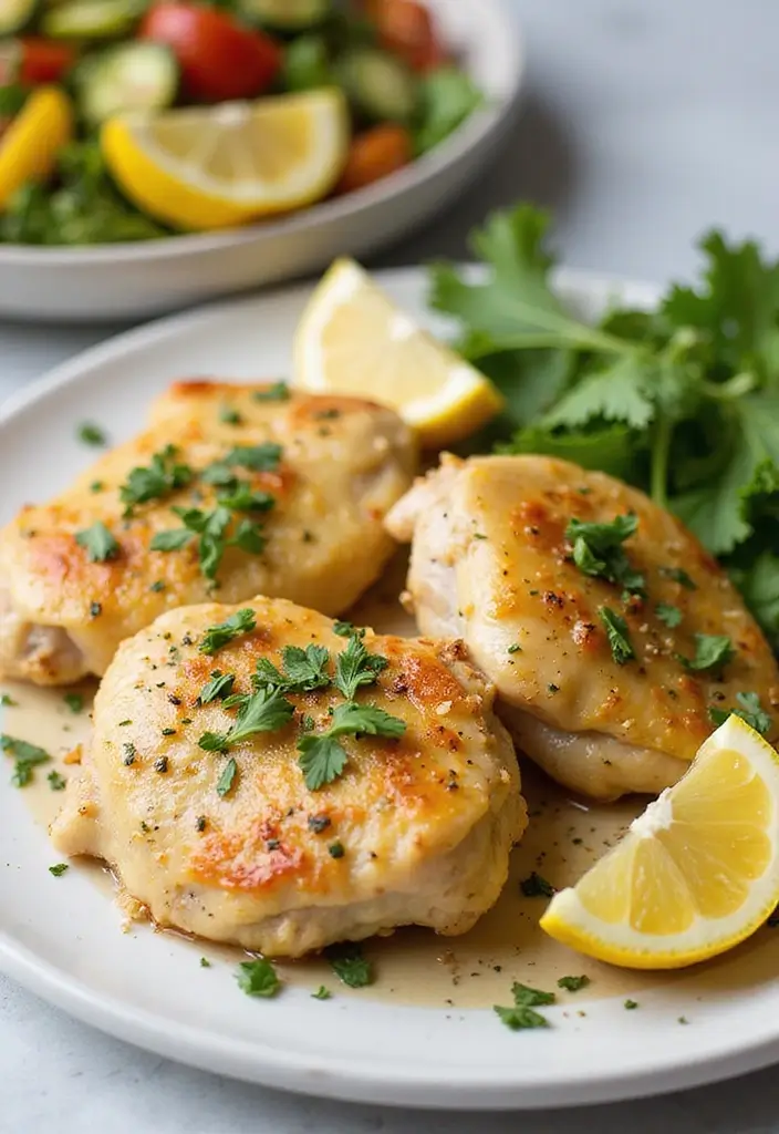 29 Grilled Chicken Thighs Boneless Recipes That Cook in Minutes 4 29 Grilled Chicken Thighs Boneless Recipes That Cook in Minutes - 3. Lemon Herb Boneless Chicken Thighs