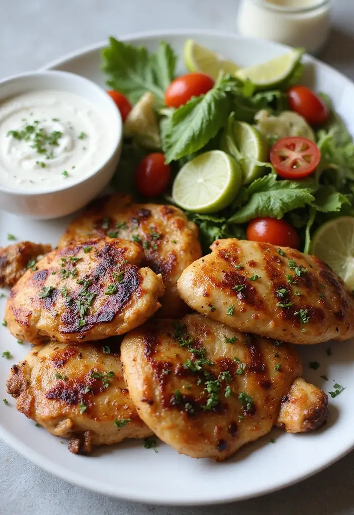 29 Grilled Chicken Thighs Boneless Recipes That Cook in Minutes 7 29 Grilled Chicken Thighs Boneless Recipes That Cook in Minutes - 6. Greek Marinated Grilled Chicken Thighs