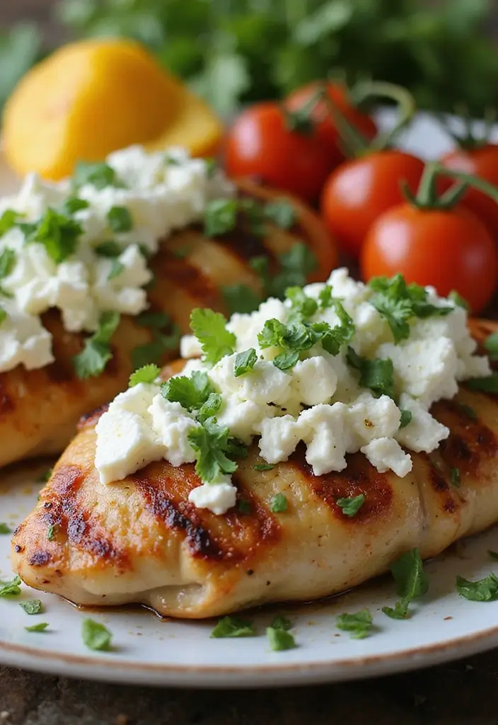 29 Grilled Chicken Thighs Boneless Recipes That Cook in Minutes 9 29 Grilled Chicken Thighs Boneless Recipes That Cook in Minutes - 8. Mediterranean Grilled Chicken Thighs with Feta