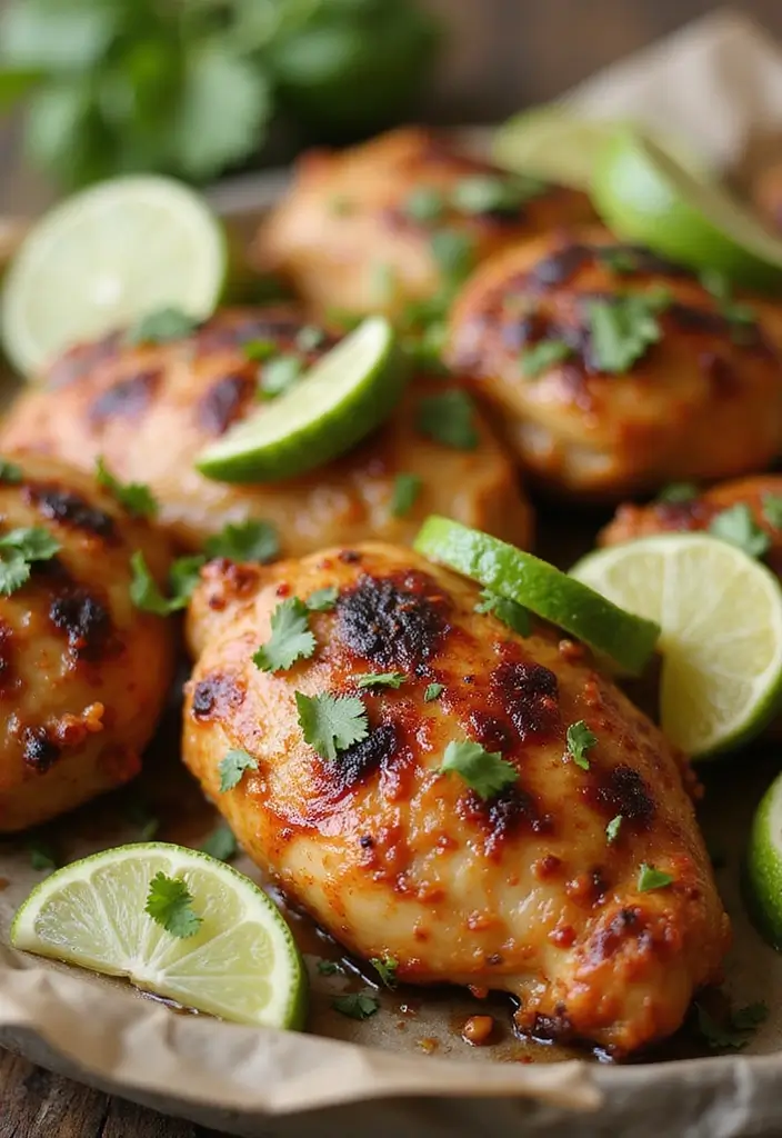 29 Grilled Chicken Thighs Boneless Recipes That Cook in Minutes 10 29 Grilled Chicken Thighs Boneless Recipes That Cook in Minutes - 9. Chipotle-Lime Grilled Chicken Thighs