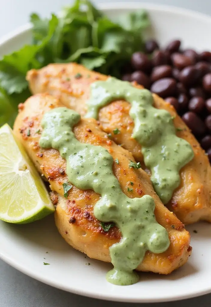 29 Healthy Chicken Tenderloin Recipes That Are Simple & Clean 22 29 Healthy Chicken Tenderloin Recipes That Are Simple & Clean - 21. Chicken Tenderloins with Cilantro Lime Dressing