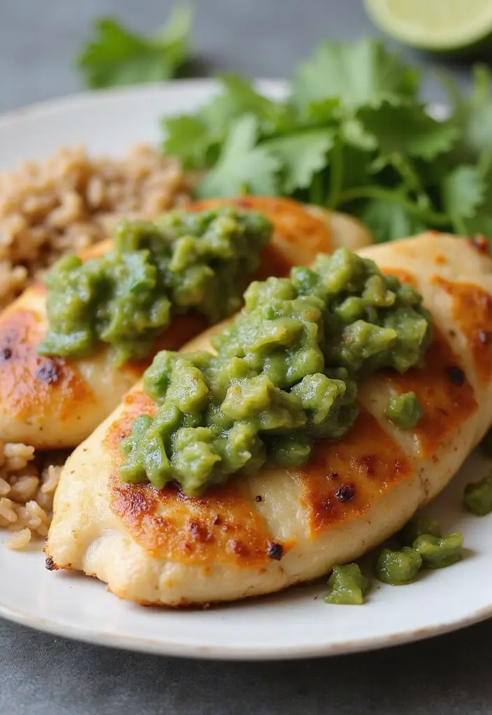 29 Healthy Chicken Tenderloin Recipes That Are Simple & Clean 24 29 Healthy Chicken Tenderloin Recipes That Are Simple & Clean - 23. Chicken Tenderloins with Salsa Verde