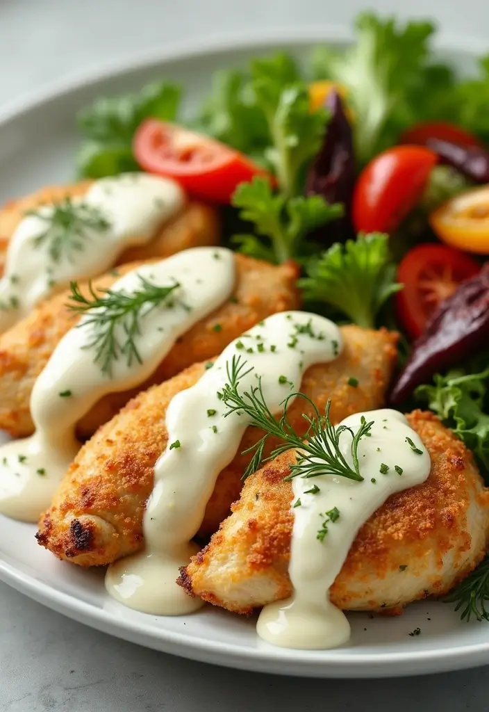 29 Healthy Chicken Tenderloin Recipes That Are Simple & Clean 26 29 Healthy Chicken Tenderloin Recipes That Are Simple & Clean - 25. Chicken Tenderloins with Dill Sauce