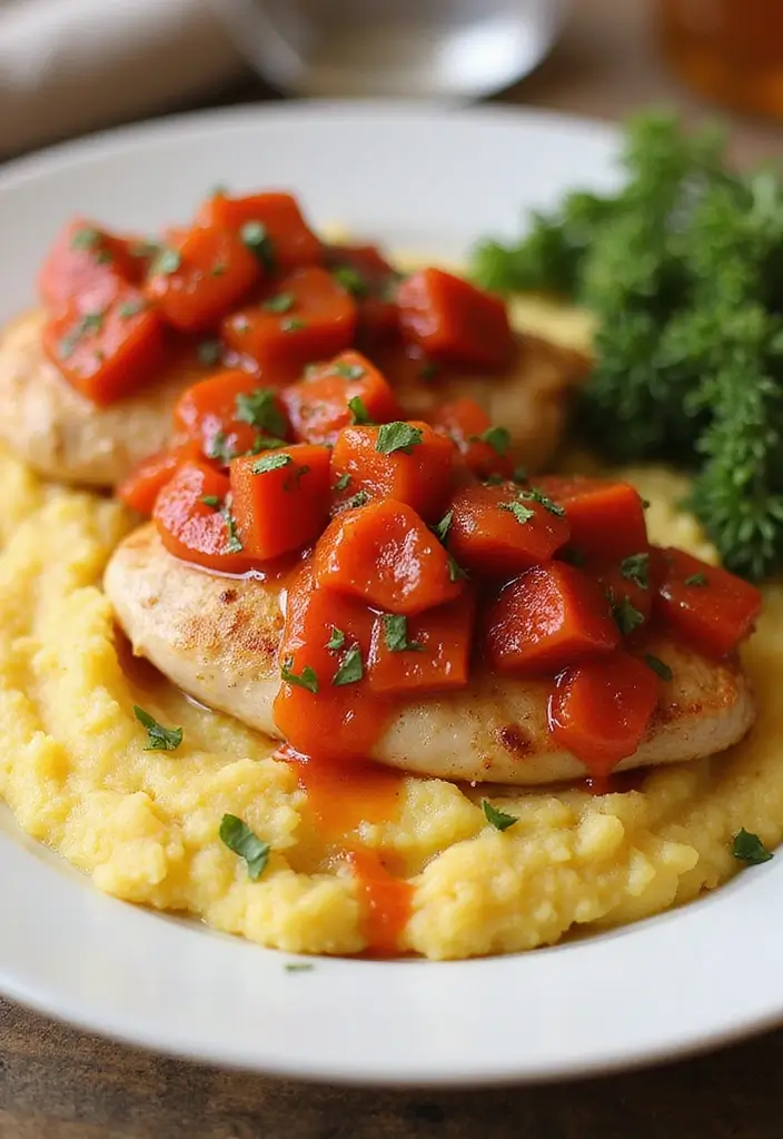 29 Healthy Chicken Tenderloin Recipes That Are Simple & Clean 27 29 Healthy Chicken Tenderloin Recipes That Are Simple & Clean - 26. Chicken Tenderloins with Red Pepper Sauce