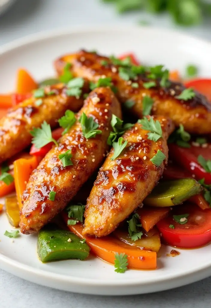 29 Healthy Chicken Tenderloin Recipes That Are Simple & Clean 6 29 Healthy Chicken Tenderloin Recipes That Are Simple & Clean - 5. Teriyaki Chicken Tenderloins with Veggies