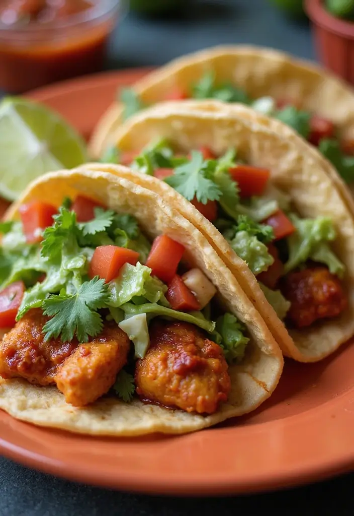 29 Kid Friendly Chicken Recipes That Picky Eaters Actually Love 12 29 Kid Friendly Chicken Recipes That Picky Eaters Actually Love - 11. Spicy Chicken Tacos