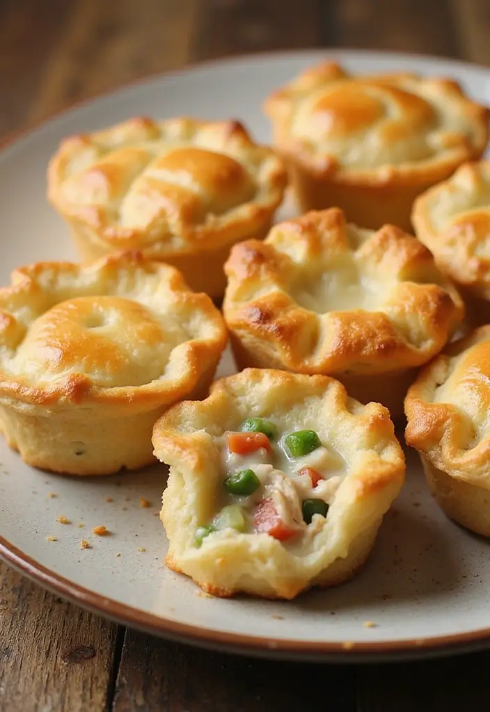 29 Kid Friendly Chicken Recipes That Picky Eaters Actually Love 17 29 Kid Friendly Chicken Recipes That Picky Eaters Actually Love - 16. Chicken Pot Pie Cups