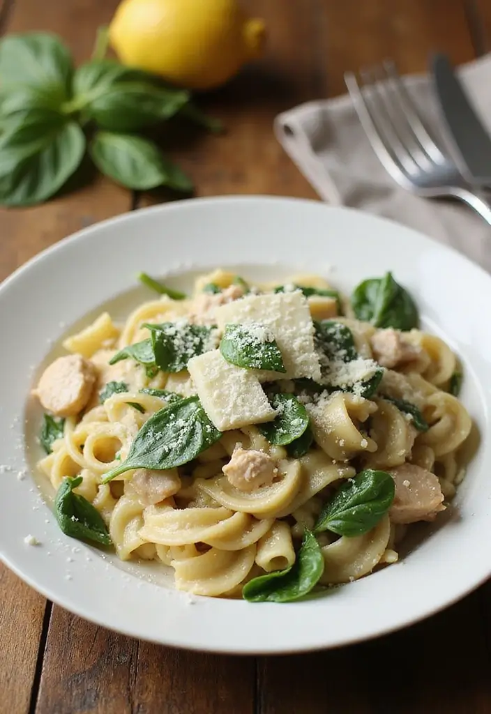 29 Kid Friendly Chicken Recipes That Picky Eaters Actually Love 3 29 Kid Friendly Chicken Recipes That Picky Eaters Actually Love - 2. Creamy Chicken and Spinach Pasta