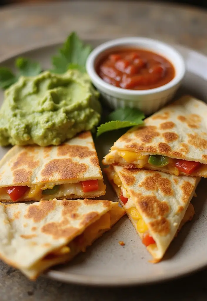 29 Kid Friendly Chicken Recipes That Picky Eaters Actually Love 4 29 Kid Friendly Chicken Recipes That Picky Eaters Actually Love - 3. Chicken Quesadillas with Veggies