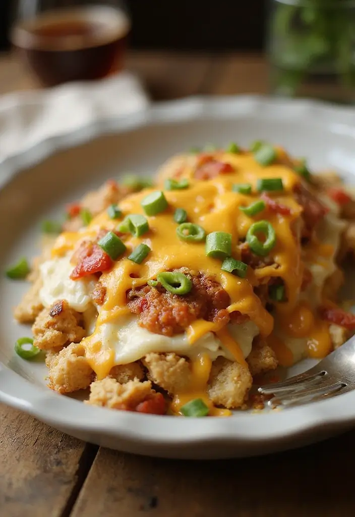 29 Loaded Potato Ranch Chicken Casserole Recipes That Are Family Favorites 16 29 Loaded Potato Ranch Chicken Casserole Recipes That Are Family Favorites - 15. Baked Potato Loaded Ranch Chicken Casserole