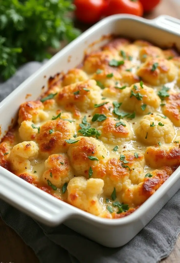 29 Loaded Potato Ranch Chicken Casserole Recipes That Are Family Favorites 23 29 Loaded Potato Ranch Chicken Casserole Recipes That Are Family Favorites - 22. Loaded Potato Ranch Chicken Casserole with Cauliflower