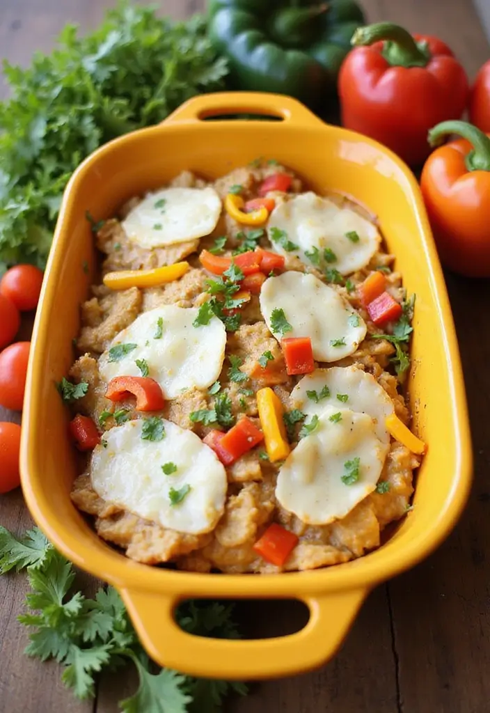 29 Loaded Potato Ranch Chicken Casserole Recipes That Are Family Favorites 4 29 Loaded Potato Ranch Chicken Casserole Recipes That Are Family Favorites - 3. No-Cook Loaded Potato Ranch Chicken Casserole