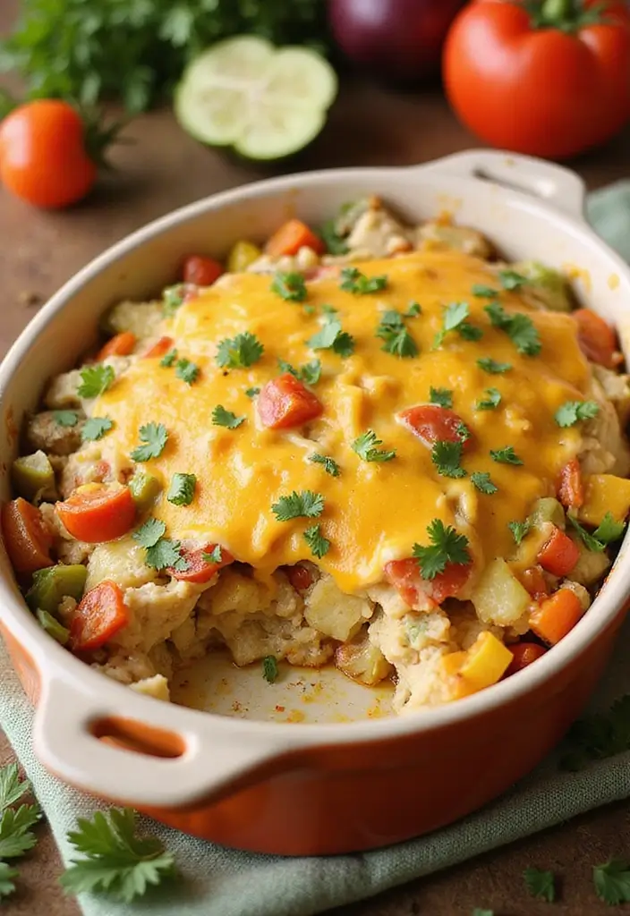 29 Loaded Potato Ranch Chicken Casserole Recipes That Are Family Favorites 7 29 Loaded Potato Ranch Chicken Casserole Recipes That Are Family Favorites - 6. Loaded Potato Ranch Chicken Casserole with Veggies