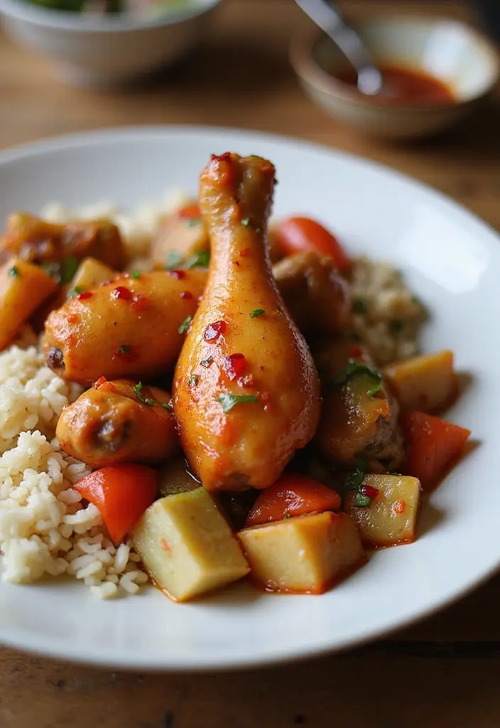 29 Oven Baked Chicken Legs Recipes That Feel Classic & Comforting 11 29 Oven Baked Chicken Legs Recipes That Feel Classic & Comforting - 10. Sweet and Sour Chicken Legs