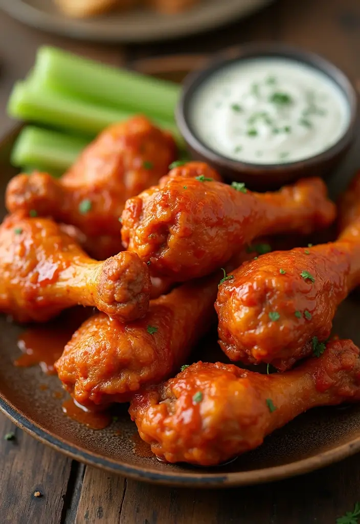 29 Oven Baked Chicken Legs Recipes That Feel Classic & Comforting 13 29 Oven Baked Chicken Legs Recipes That Feel Classic & Comforting - 12. Buffalo Chicken Legs