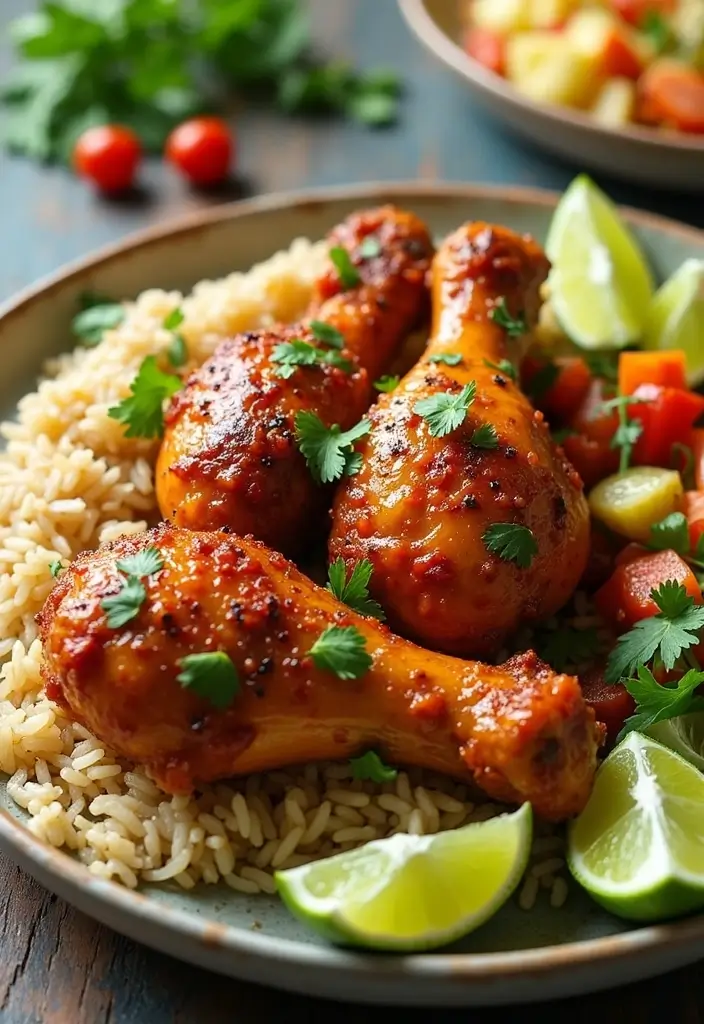 29 Oven Baked Chicken Legs Recipes That Feel Classic & Comforting 15 29 Oven Baked Chicken Legs Recipes That Feel Classic & Comforting - 14. Chili Lime Chicken Legs
