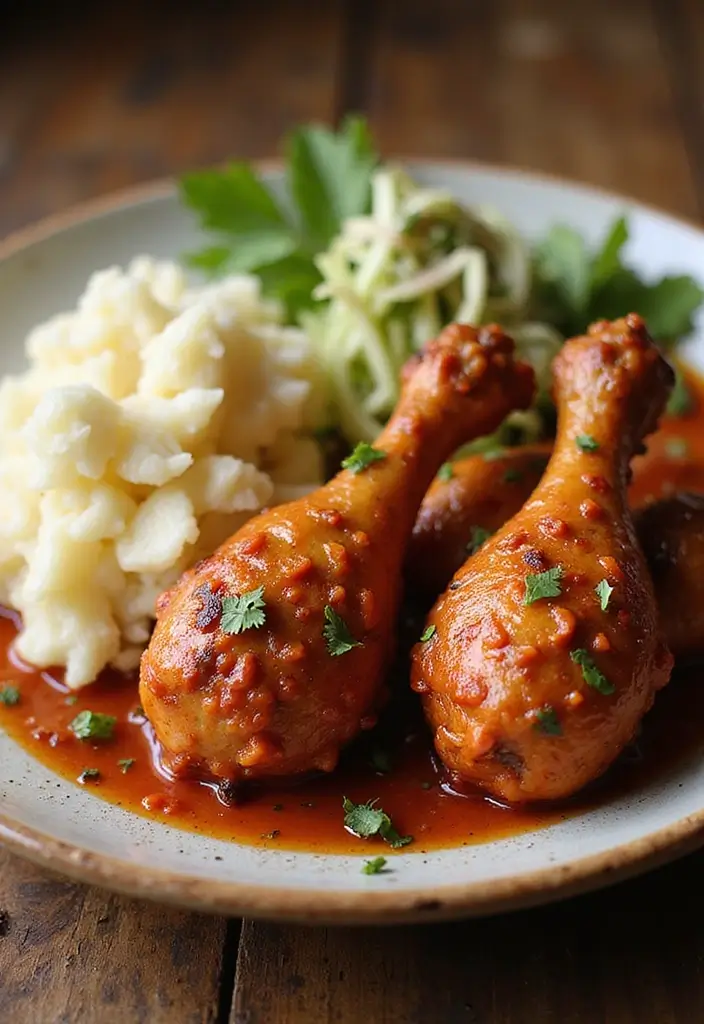 29 Oven Baked Chicken Legs Recipes That Feel Classic & Comforting 17 29 Oven Baked Chicken Legs Recipes That Feel Classic & Comforting - 16. Chili Garlic Chicken Legs