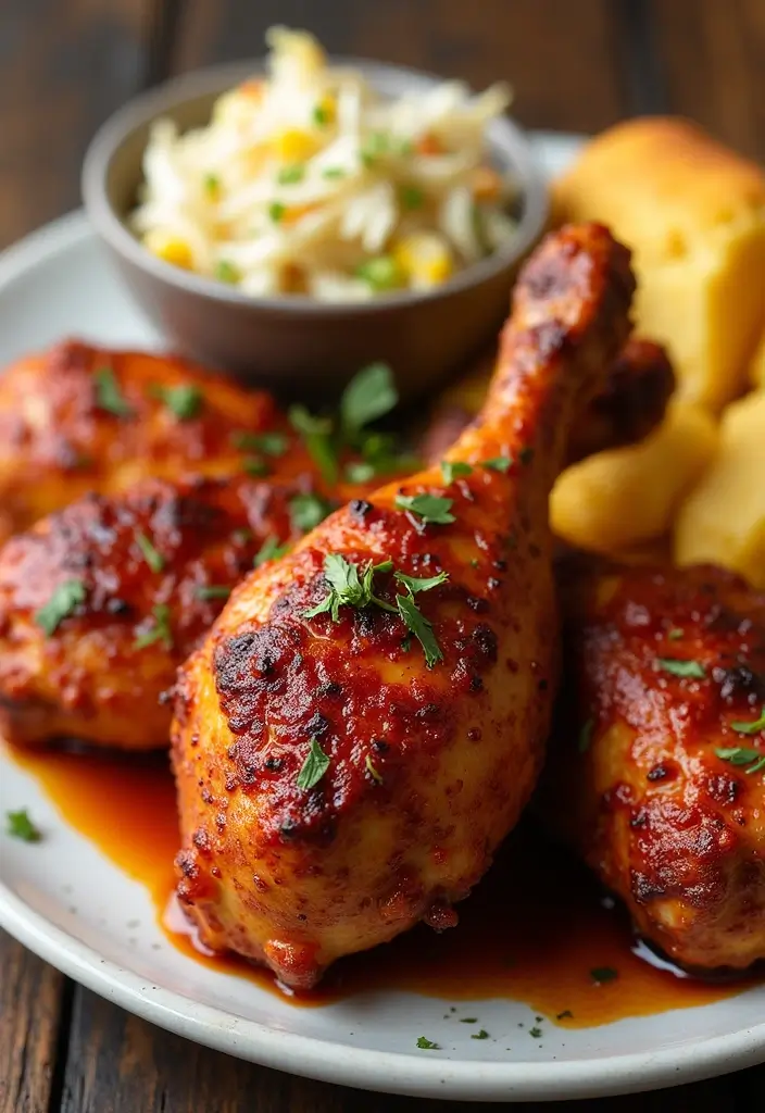 29 Oven Baked Chicken Legs Recipes That Feel Classic & Comforting 28 29 Oven Baked Chicken Legs Recipes That Feel Classic & Comforting - 27. Fiery Cajun Chicken Legs