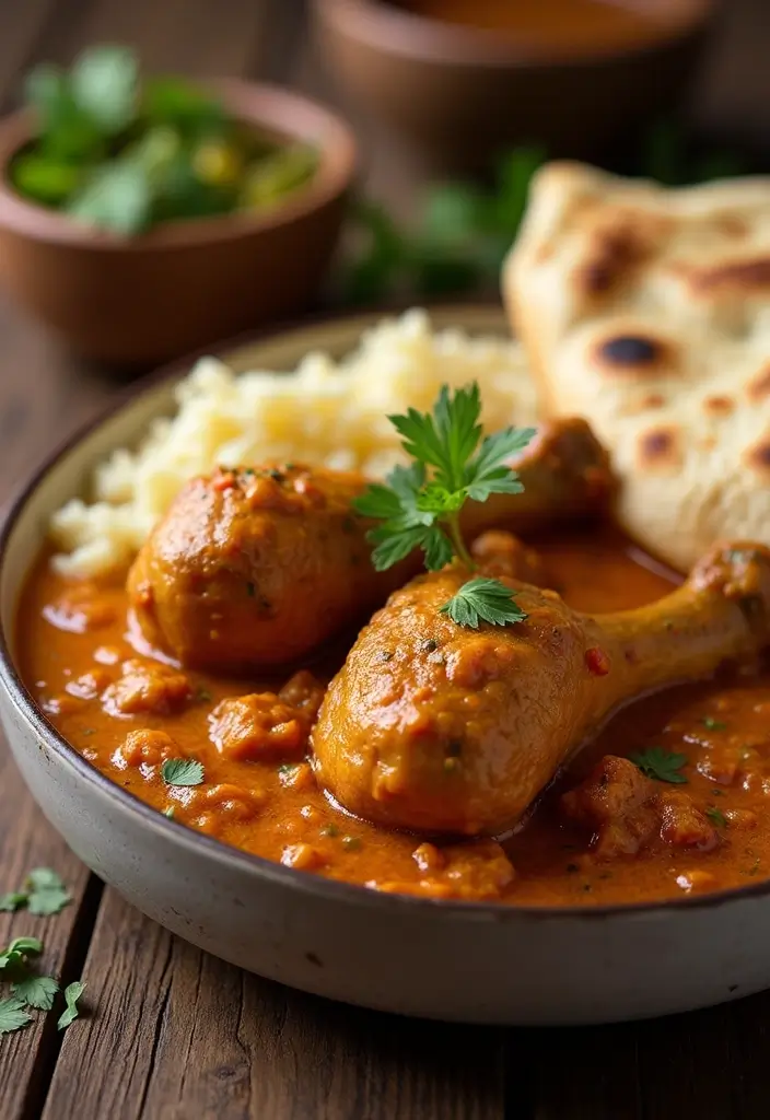 29 Oven Baked Chicken Legs Recipes That Feel Classic & Comforting 29 29 Oven Baked Chicken Legs Recipes That Feel Classic & Comforting - 28. Curried Chicken Legs