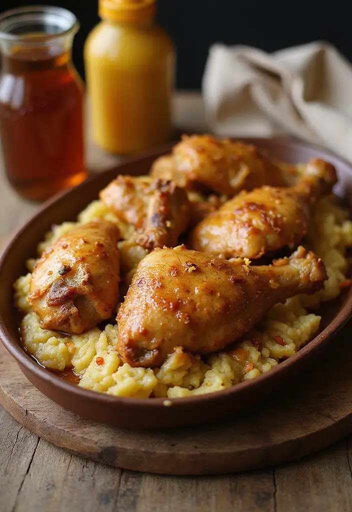 29 Oven Baked Chicken Legs Recipes That Feel Classic & Comforting 5 29 Oven Baked Chicken Legs Recipes That Feel Classic & Comforting - 4. Honey Mustard Chicken Legs