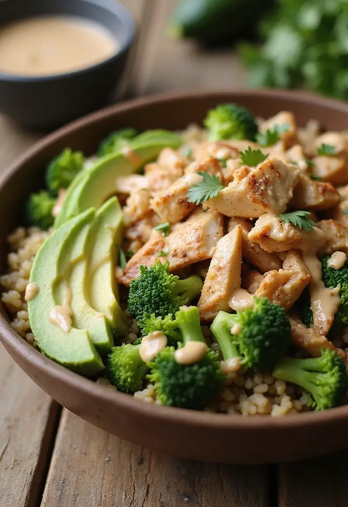 29 Recipes with Shredded Chicken That Are Family Favorites 17 29 Recipes with Shredded Chicken That Are Family Favorites - 16. Shredded Chicken Buddha Bowl
