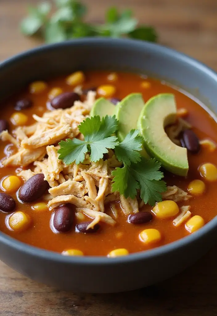 29 Recipes with Shredded Chicken That Are Family Favorites 23 29 Recipes with Shredded Chicken That Are Family Favorites - 22. Shredded Chicken Taco Soup