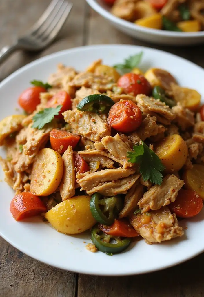 29 Recipes with Shredded Chicken That Are Family Favorites 24 29 Recipes with Shredded Chicken That Are Family Favorites - 23. Shredded Chicken Ratatouille