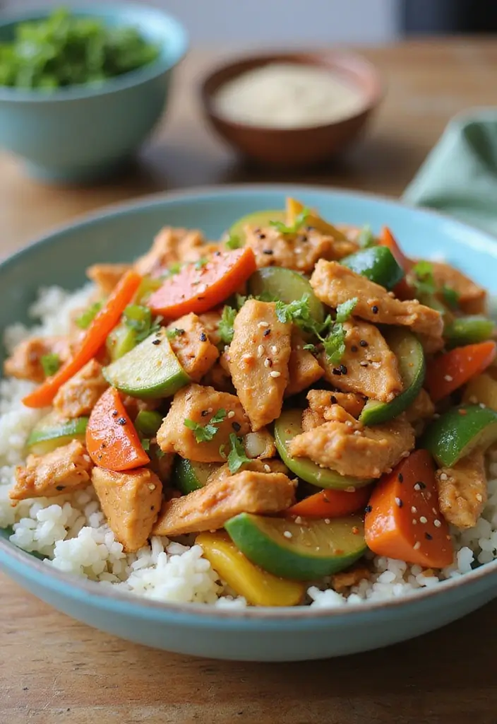 29 Recipes with Shredded Chicken That Are Family Favorites 26 29 Recipes with Shredded Chicken That Are Family Favorites - 25. Shredded Chicken and Vegetable Stir-Fry