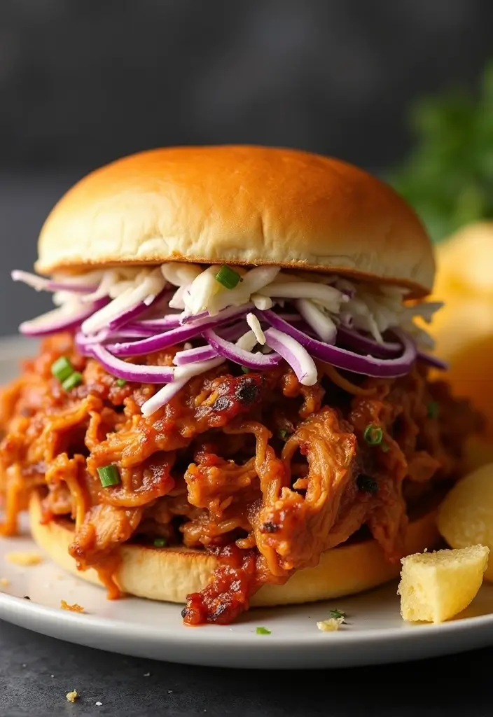 29 Recipes with Shredded Chicken That Are Family Favorites 4 29 Recipes with Shredded Chicken That Are Family Favorites - 3. BBQ Shredded Chicken Sandwiches