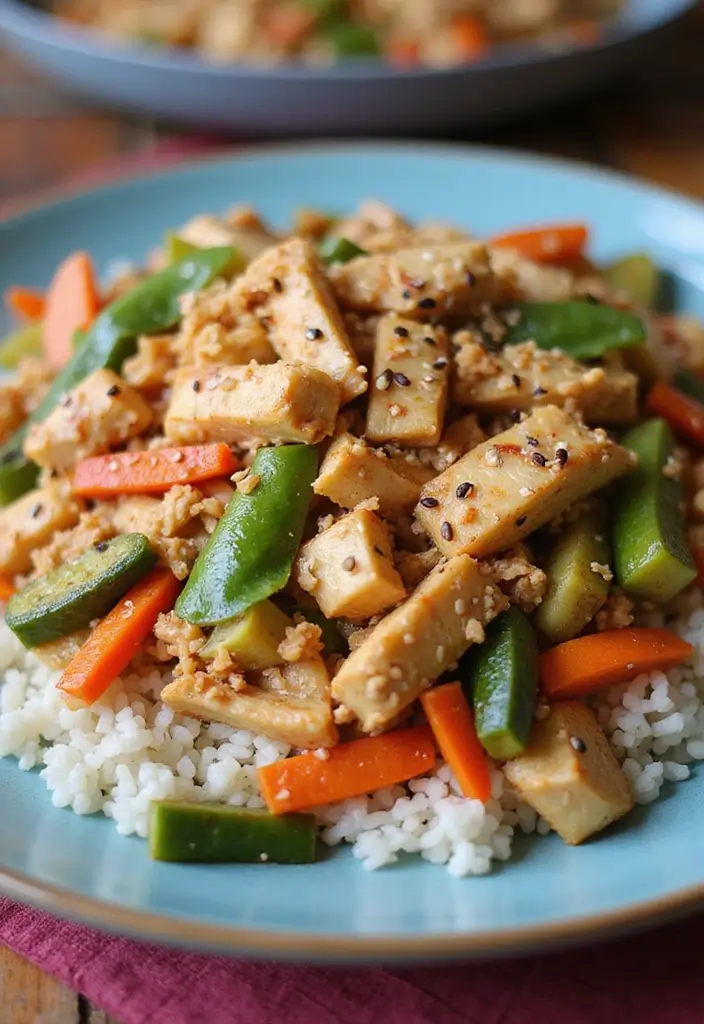 29 Recipes with Shredded Chicken That Are Family Favorites 8 29 Recipes with Shredded Chicken That Are Family Favorites - 7. Shredded Chicken Stir-Fry