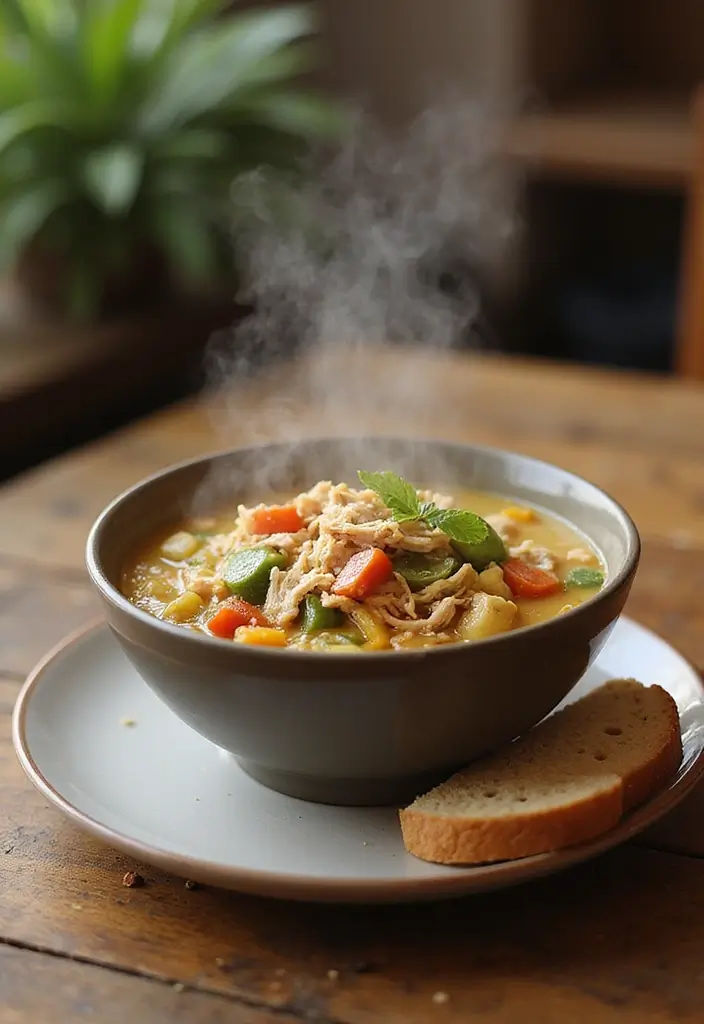 29 Recipes with Shredded Chicken That Are Family Favorites 10 29 Recipes with Shredded Chicken That Are Family Favorites - 9. Shredded Chicken Soup