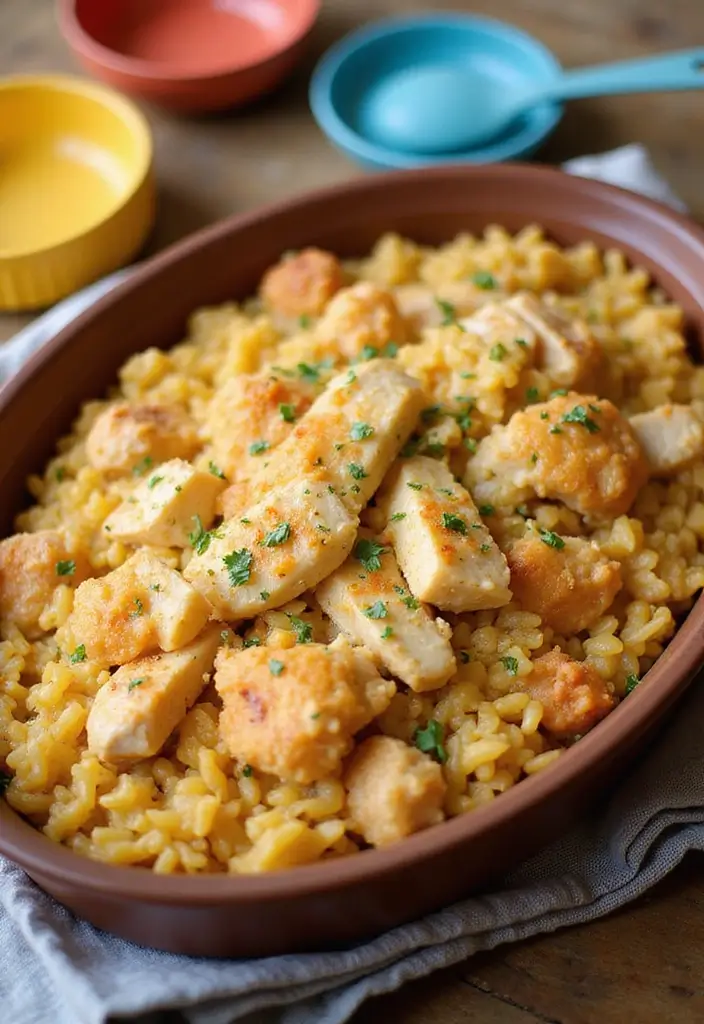 30 Authentic Mexican Chicken Recipes That Bring the Fiesta Home 12 30 Authentic Mexican Chicken Recipes That Bring the Fiesta Home - 11. Chicken and Rice Casserole