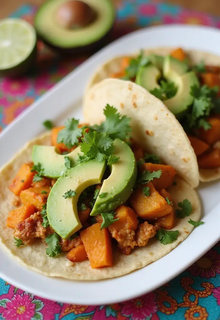 30 Authentic Mexican Chicken Recipes That Bring the Fiesta Home 25 30 Authentic Mexican Chicken Recipes That Bring the Fiesta Home - 24. Chicken and Sweet Potato Tacos