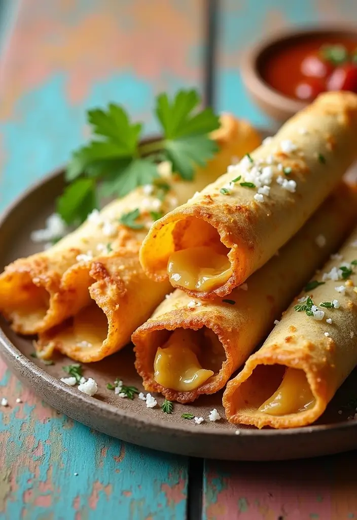30 Authentic Mexican Chicken Recipes That Bring the Fiesta Home 31 30 Authentic Mexican Chicken Recipes That Bring the Fiesta Home - 30. Creamy Chicken Taquitos