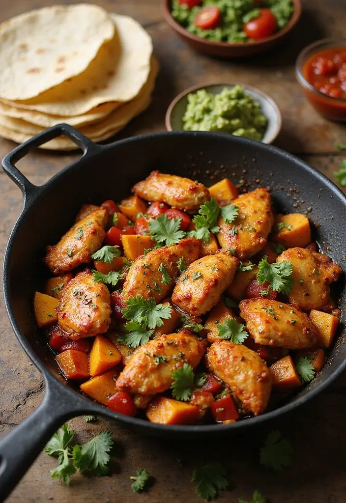 30 Authentic Mexican Chicken Recipes That Bring the Fiesta Home 6 30 Authentic Mexican Chicken Recipes That Bring the Fiesta Home - 5. Chicken Fajitas